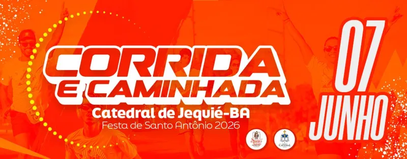 Corrida e Caminhada da Catedral de Jequié - Festa de Santo Antônio