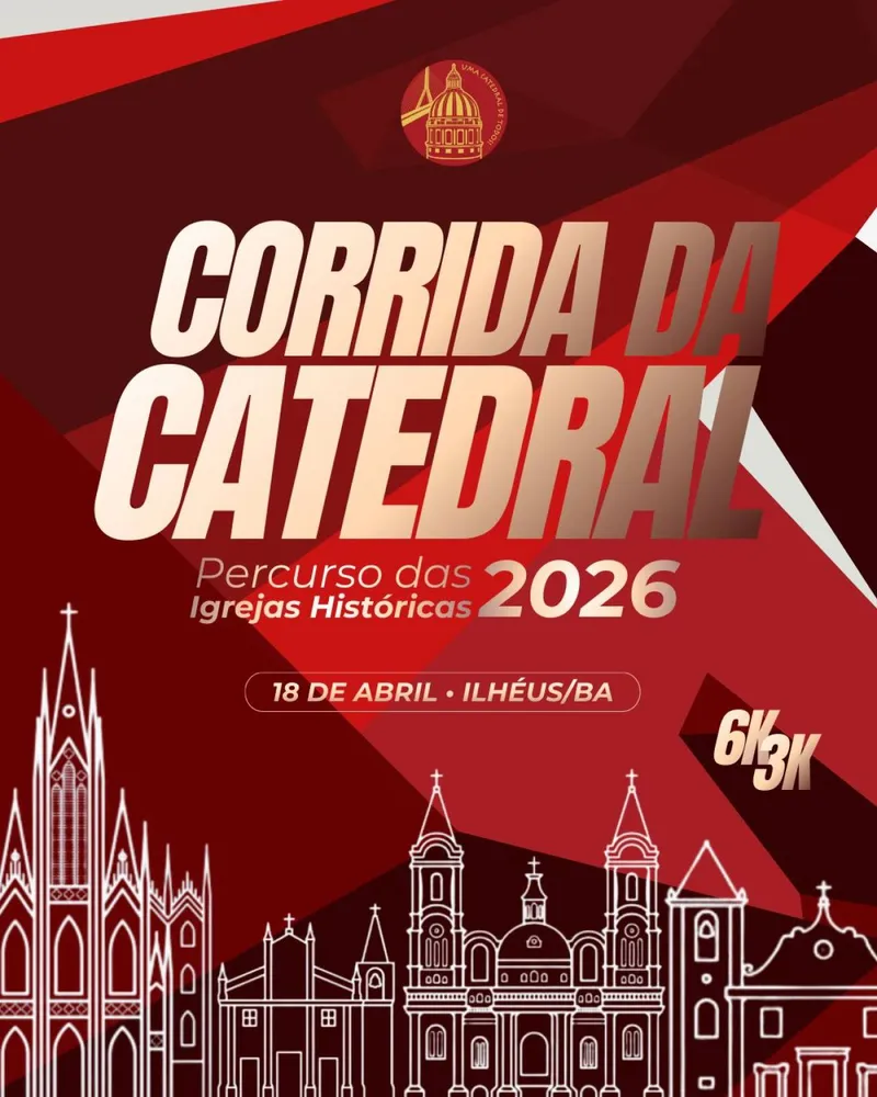 Corrida da Catedral Percurso das Igrejas