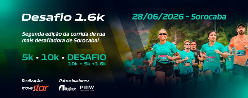 Desafio 1.6k - 2ª Edição