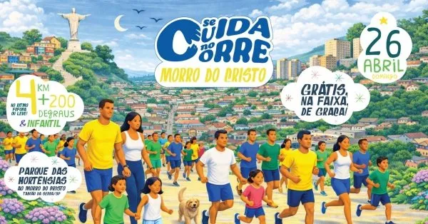 5º Encontro Se Cuida no Corre  Morro do Cristo