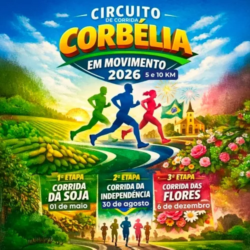 Circuito Corbélia em Movimento - 1ª Etapa  Corrida da Soja