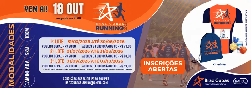 Braz Cubas Running