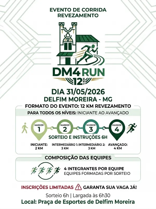 DM4 Run - Revezamento 12 KM