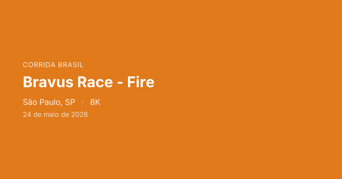 Bravus Race - Fire