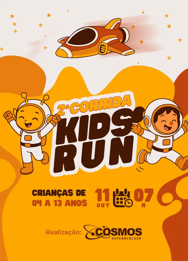 2ª Corrida Kids Run Cosmos Supermercado