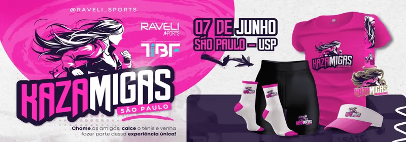 Corrida Kazamigas 2026 - Etapa São Paulo