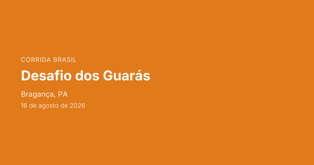 Desafio dos Guarás
