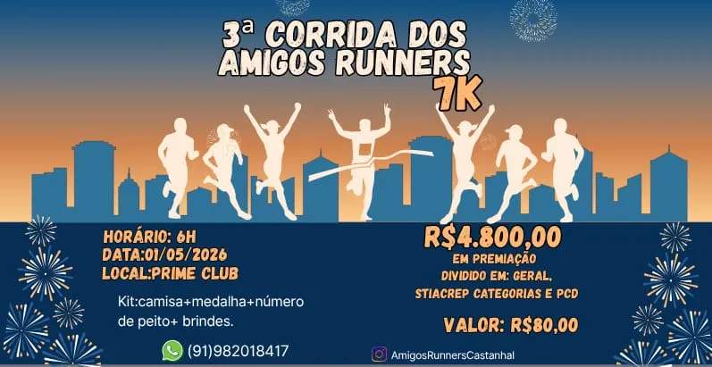 3ª Corrida dos Amigos Runners