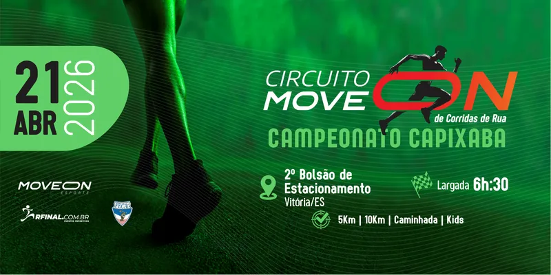 Circuito de Corridas Move On - Etapa Vitória